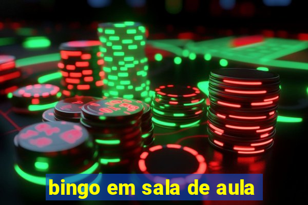 bingo em sala de aula