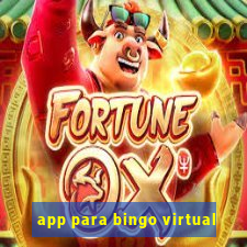 app para bingo virtual