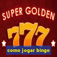 como jogar bingo