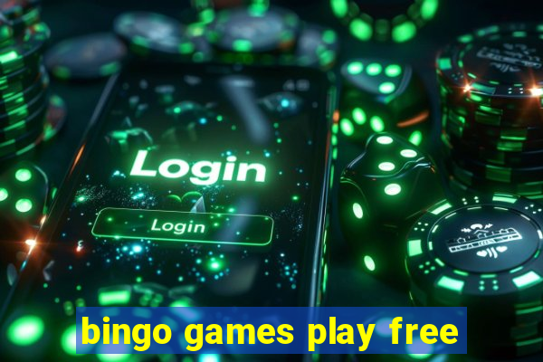 bingo games play free