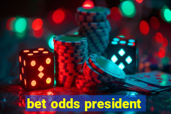 bet odds president