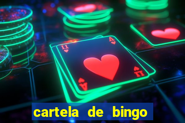 cartela de bingo 75 para imprimir