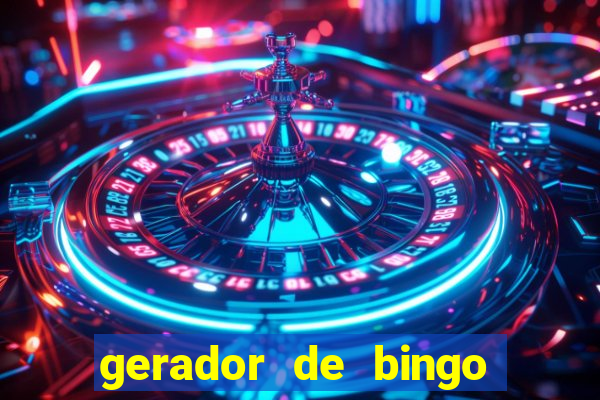 gerador de bingo cha de bebe