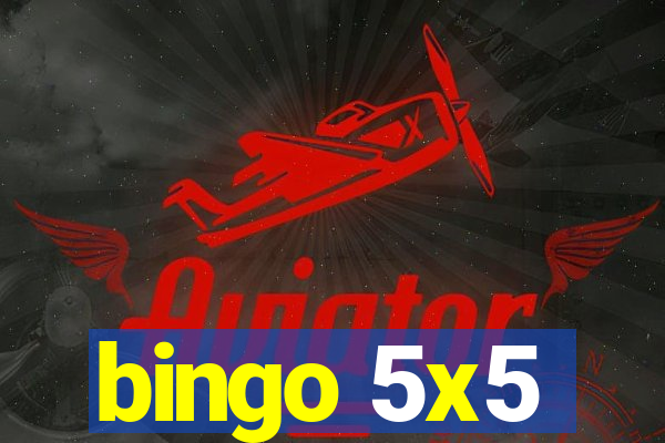 bingo 5x5