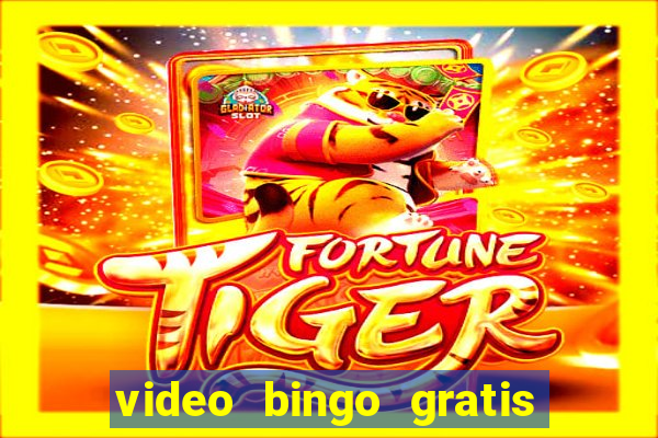 video bingo gratis para descargar