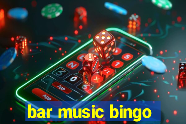 bar music bingo