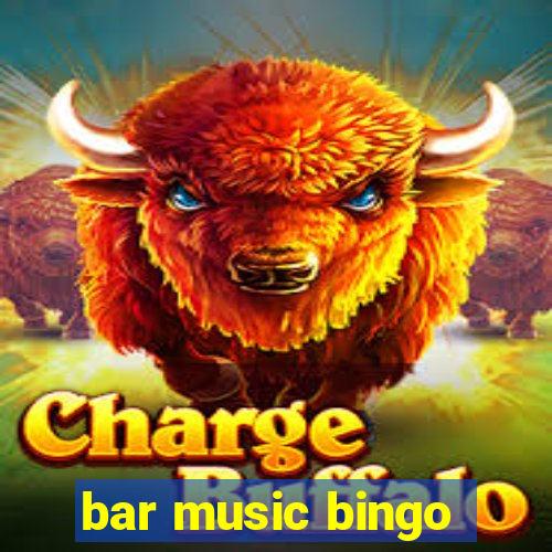 bar music bingo