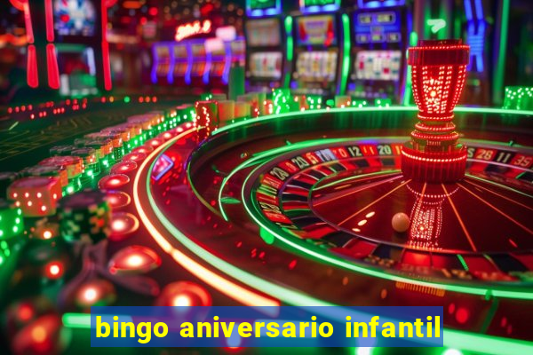 bingo aniversario infantil