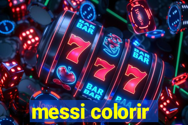 messi colorir