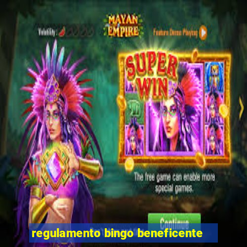 regulamento bingo beneficente