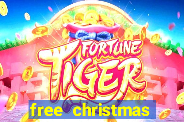 free christmas bingo cards