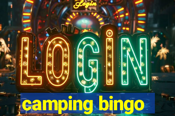 camping bingo