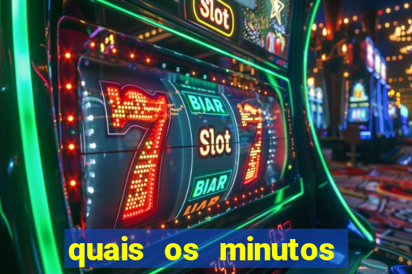 quais os minutos pagantes do fortune tiger