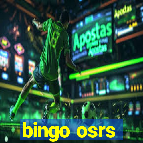 bingo osrs