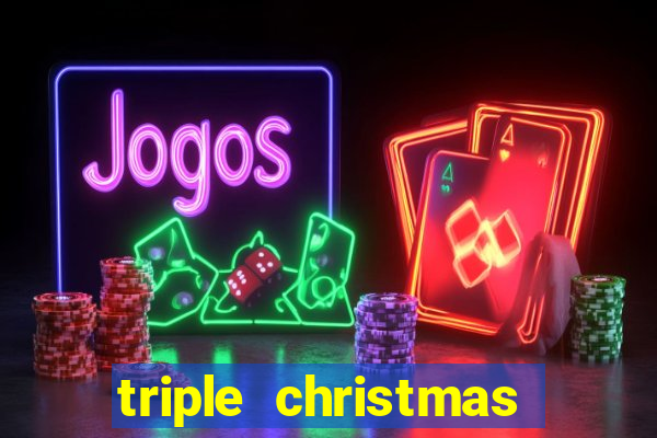 triple christmas gold slot