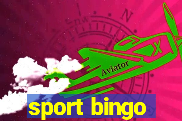 sport bingo