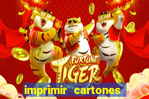 imprimir cartones de bingo