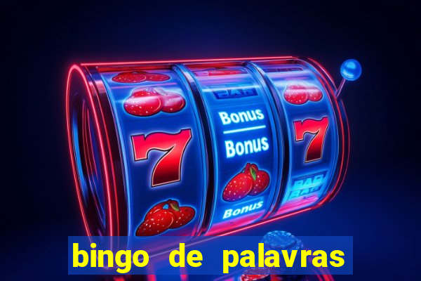 bingo de palavras de natal