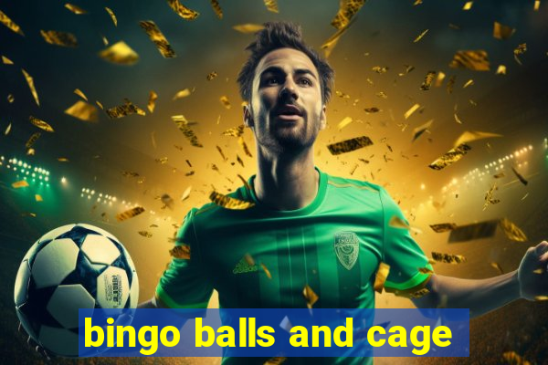 bingo balls and cage