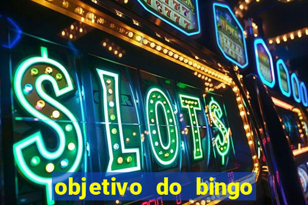 objetivo do bingo de letras