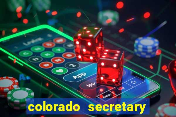 colorado secretary of state bingo