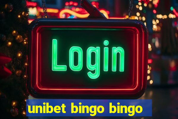 unibet bingo bingo