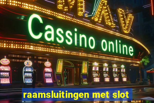 raamsluitingen met slot