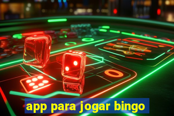 app para jogar bingo