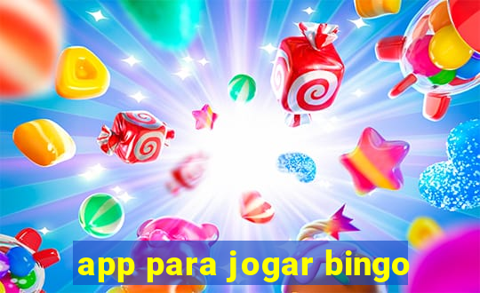 app para jogar bingo