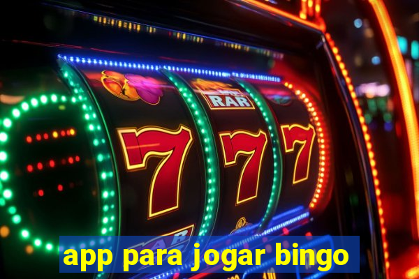 app para jogar bingo