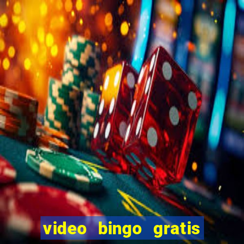 video bingo gratis para brincar