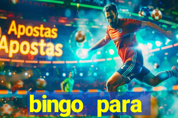 bingo para despedida de solteira para imprimir