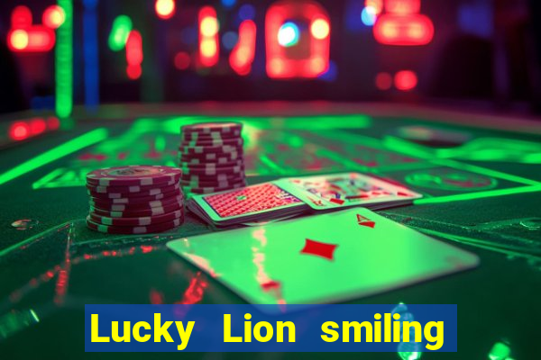 Lucky Lion smiling critters lion