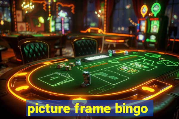 picture frame bingo