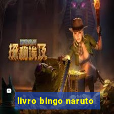 livro bingo naruto