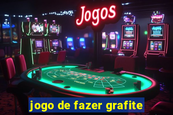 jogo de fazer grafite