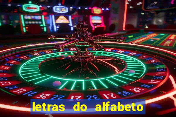 letras do alfabeto personalizadas para imprimir