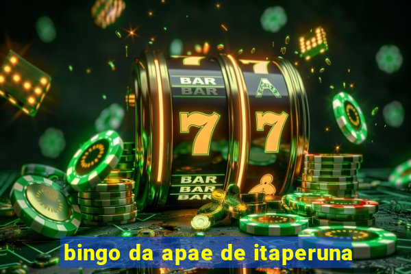 bingo da apae de itaperuna