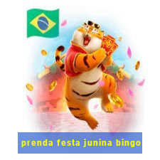 prenda festa junina bingo