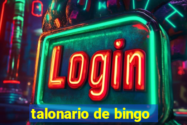 talonario de bingo