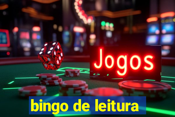 bingo de leitura