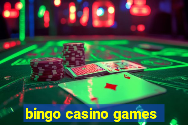 bingo casino games