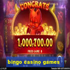 bingo casino games