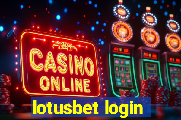 lotusbet login