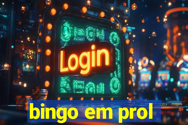 bingo em prol