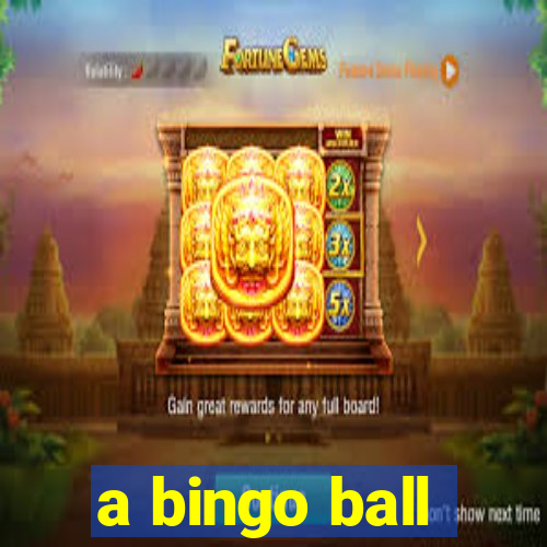 a bingo ball