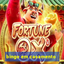 bingo em casamento