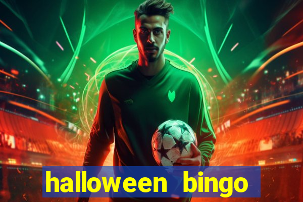 halloween bingo cards with numbers