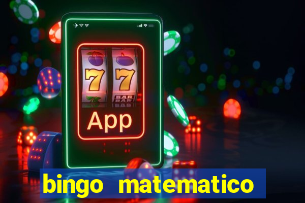 bingo matematico para ensino medio