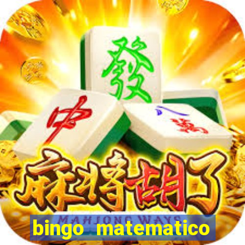 bingo matematico para ensino medio